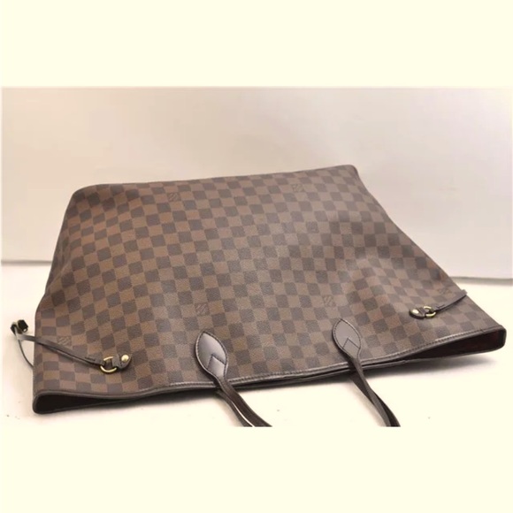 💯AUTHENTIC LOUIS VUITTON DAMIER EBENE NEVERFULL GM - Picture 5 of 16